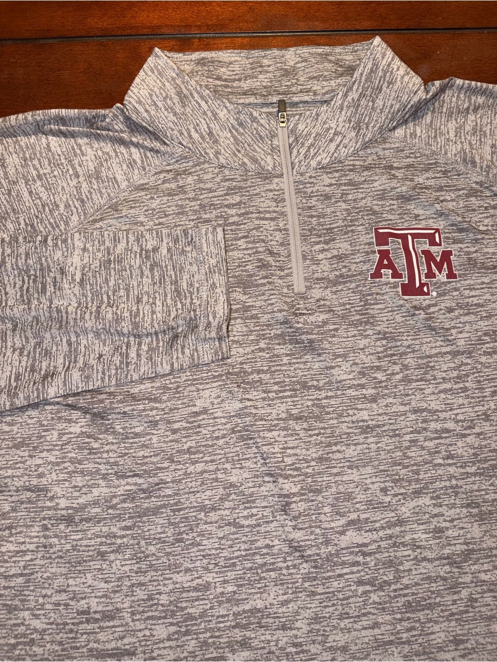 Fanatics Men’s Texas A&M Aggies 1/4 Zip Pullover Gray Men's 3XL NWOT
